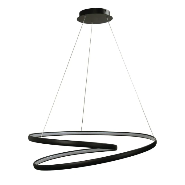 Pendant lamp INFINITY LED 50W 3CCT SPIRAL BLK Pendant lamp INFINITY LED 50W 3CCT SPIRAL BLK