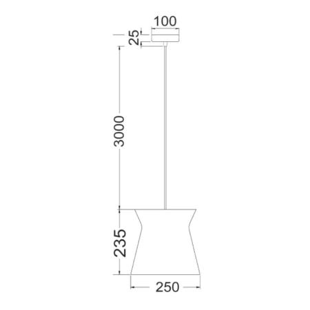 Pendant lighting DIABLO2 WHT