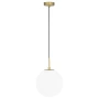 Pendant lamp Preston 1Lt Small D25 E27 BRS
