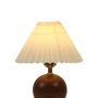 Table lamp Orbelle E27 walnut