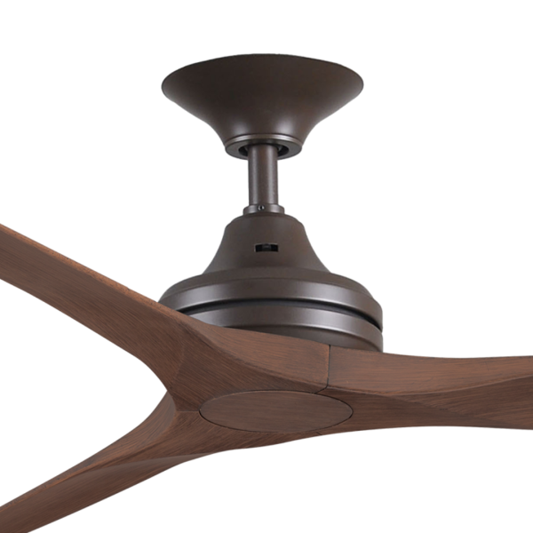 Ceiling fan Spitfire AC D60 Bronze Base Walnut Blades