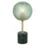 Table lamp ELWICK E27 D190 GREEN MARBLE
