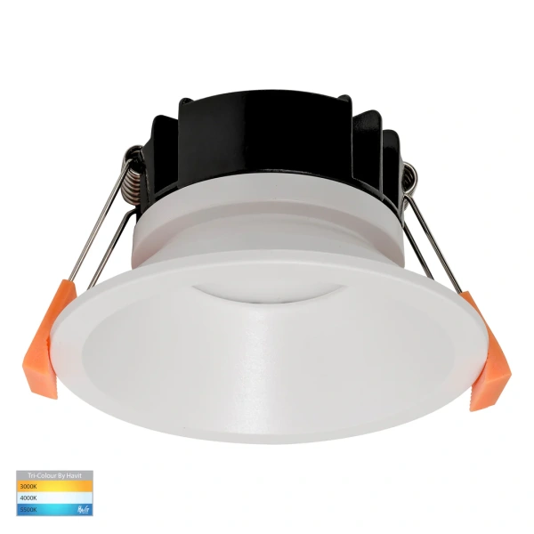 Recessed downlight Gleam WHT Fixed 3CCT LED 9W IP54 Recessed downlight Gleam WHT Fixed 3CCT LED 9W IP54