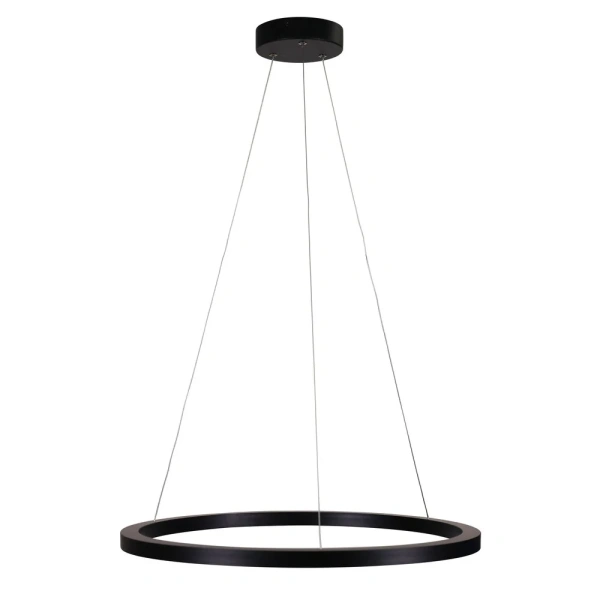 Pendant lamp NEBULA.60 CTS 60CM LED RING BLACK