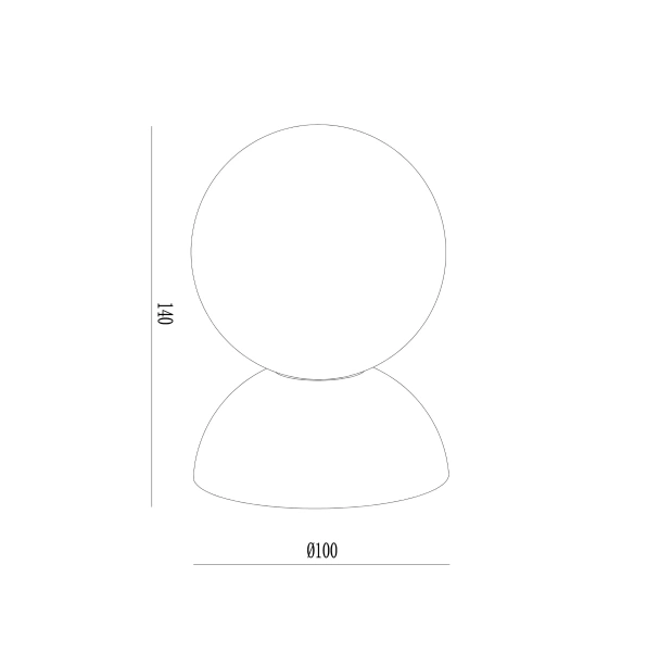 Wall lamp Noir Terrazzo G9 5W WH