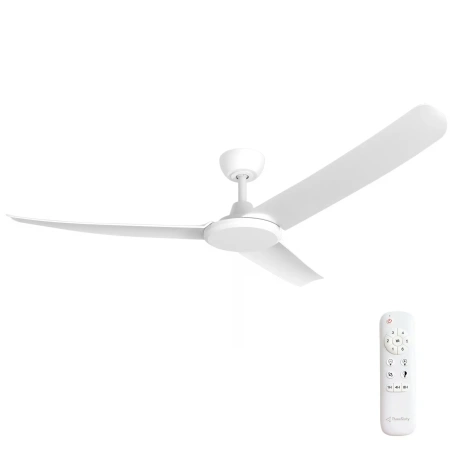 Ceiling Fan Flatjet 3-4-5 blades WHT 56