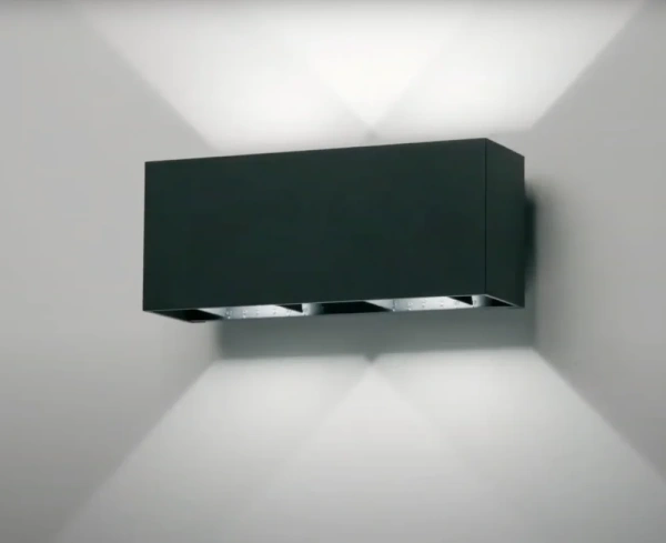 Wall light Evora LED 10W Up-Down adjustable BLK