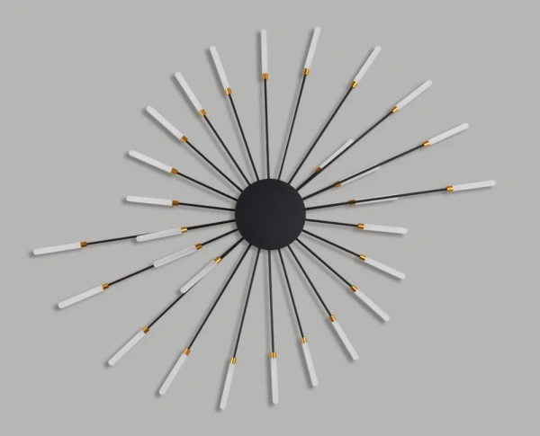 Wall lamp GIRANDOLA-28L Black Wall lamp GIRANDOLA-28L Black