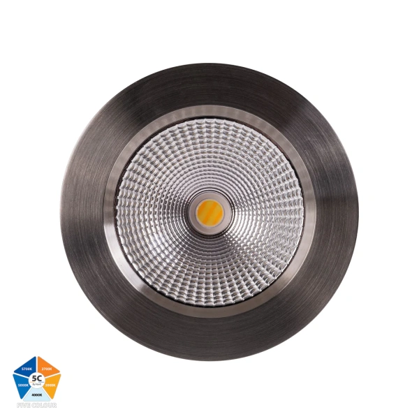 Recessed  downlight Ora 316 Stainless Steel Fixed 5CCT LED 12W IP54 Recessed  downlight Ora 316 Stainless Steel Fixed 5CCT LED 12W IP54