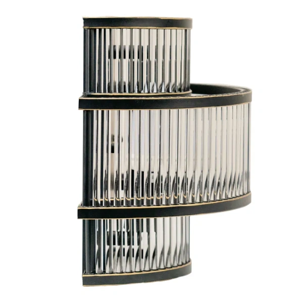 Wall light Fontaine Antique Black