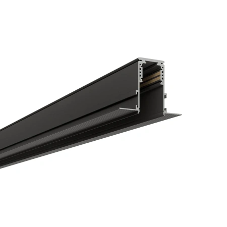 Recessed track profile Z2000-48.TR.200.BK 2M 48V