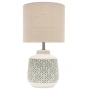 Table lamp Natalia B22 WHT