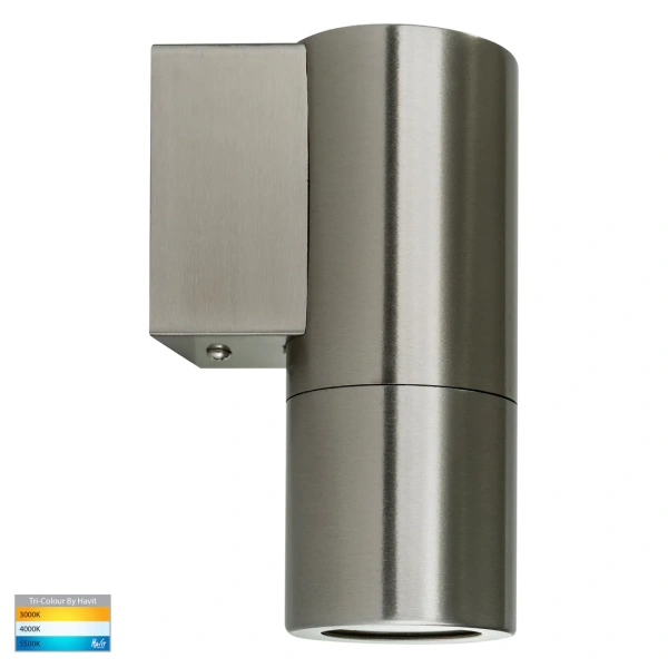 Wall light Piaz Stainless Steel 3CCT Fixed Down LED HV1171T IP65