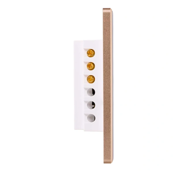 Wall Switch Single Gang WHT-GLD HV9120-1 Wifi