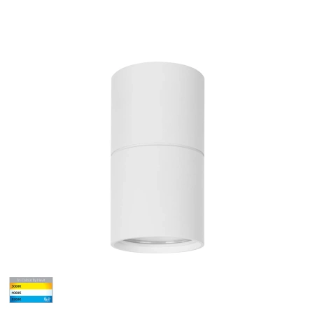 Surface downlight Nella 12V 3CCT 7W LED WITH EXTENSION WHT