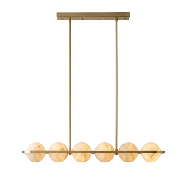 Pendant lamp Meridian 6 L150 LED BRS