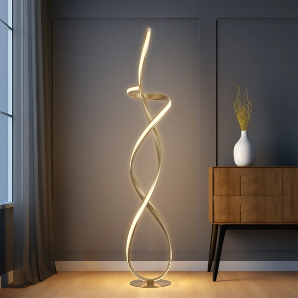 Floor Lamp Ainhoa LED Gold Floor Lamp Ainhoa LED Gold