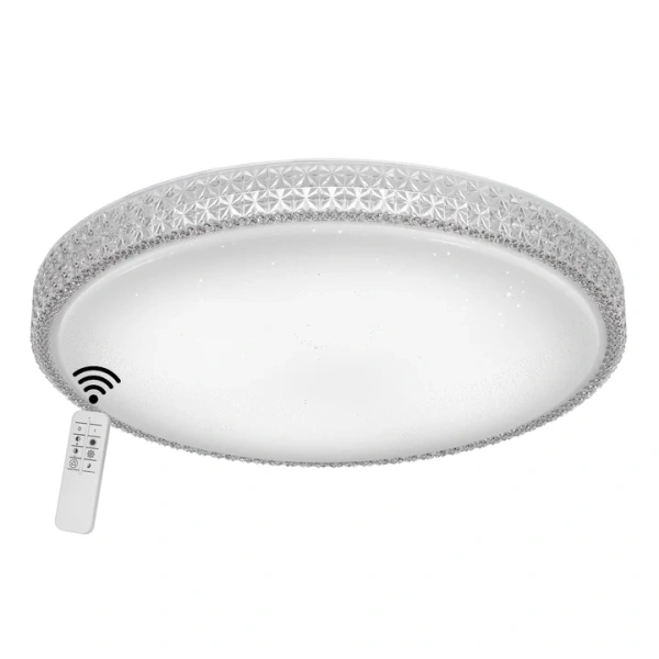 Ceiling lamp Amelia LED 50W 3CCT D60 with remote WHT