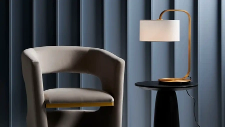 Table lamp Cordell Satin Brass