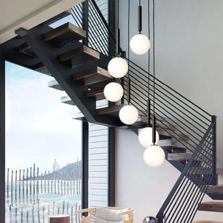 Pendant lamp Loff P1 BK
