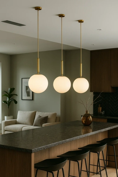 Pendant lamp Loff P1 BR