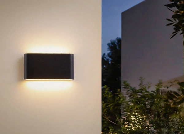 Wall light Sasha II LED 10W CCT Up And Down BLK