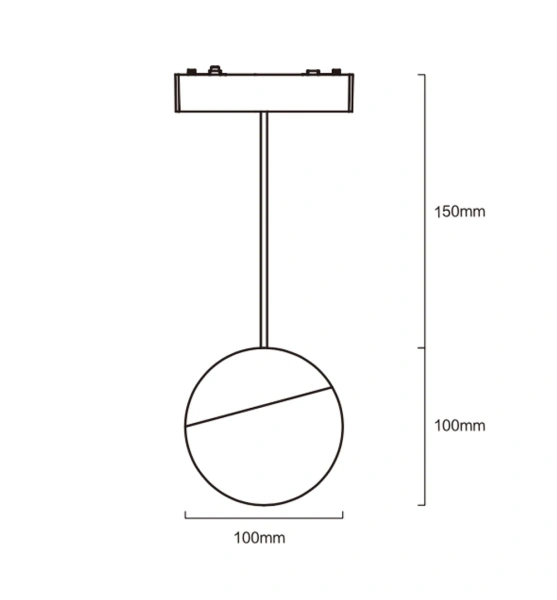 Track Opal S Ball Z3065-6.OP.CCT.BK 48V  6W WIFI