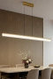 Pendant lamp Stockholm 1800 LED Gold 3K