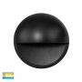 Step light Veko Black with Eyelid HV2928T-BLK-240V IP65