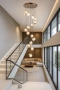 Pendant lamp Saturn 15 LED 90W CCT Dim D59 Rose Gold remote