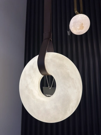 Pendant lamp Calcena P1 Alabaster Spanish Marble LED 12W 3CCT BRS