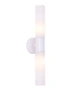 Wall light Vara 2 Up-Down Opal Glass White E27