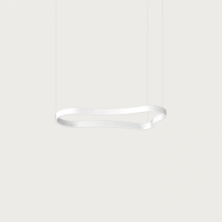 Pendant lamp Waves 1 SP LED 37W 3K WH