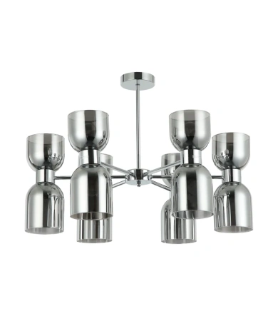 Pendant lamp Clessidra E27 CHR