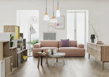 Pendant lamp FINN1 E27 wood