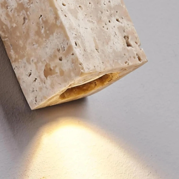 Wall lamp Moss Travertine G9 10W