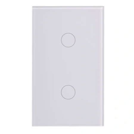 Wall Switch 2 Gang WHT HV9110-2 Wifi