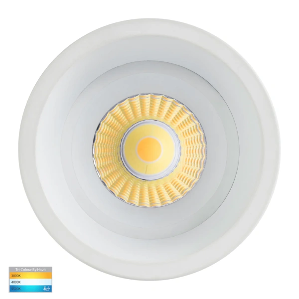 Recessed downlight Prime WHT Fixed Deep 3CCT LED 12W IP54 WTH Recessed downlight Prime WHT Fixed Deep 3CCT LED 12W IP54 WTH