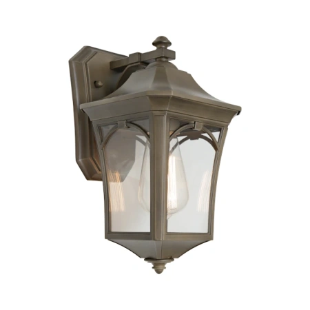 Wall Light Burston 1lt E27 Small BRZ