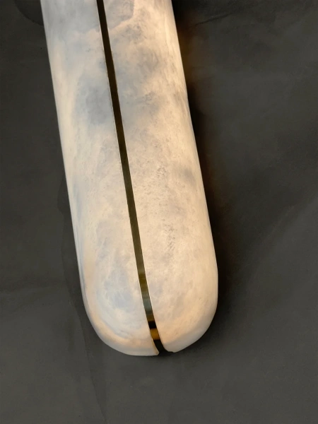 Wall light Lleida Alabaster Spanish Marble LED 12W BRS