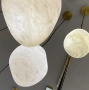 Pendant lamp Ateca P15 Alabaster Spanish Marble G9 BRS