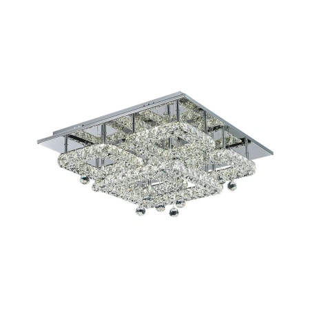 Ceiling light Sorac Crystal LED 45W CCT Dim L55 CHR remote
