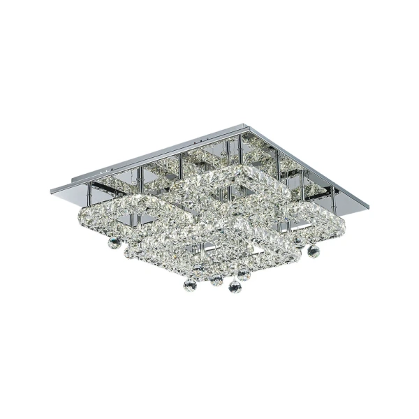 Ceiling light Sorac Crystal LED 45W CCT Dim L55 CHR remote Ceiling light Sorac Crystal LED 45W CCT Dim L55 CHR remote