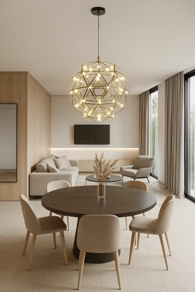 Pendant lamp Mesh D50