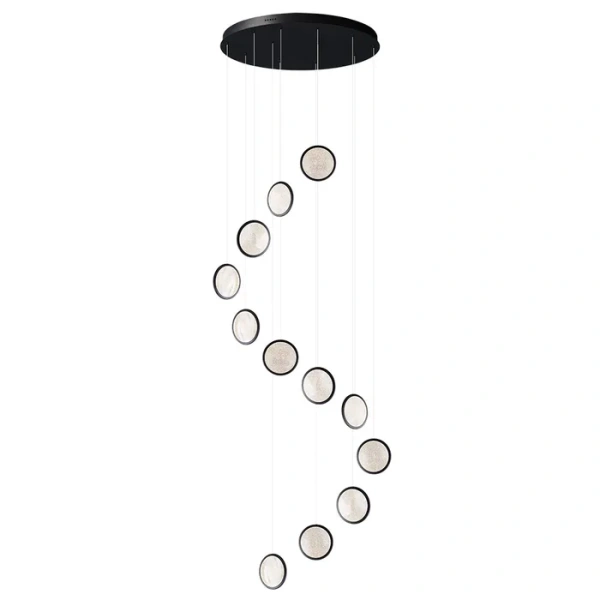 Pendant light Arago 12lt LED 84W 3CCT BLK Pendant light Arago 12lt LED 84W 3CCT BLK