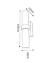Wall light ROMEG2 LED