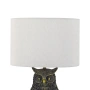 Table lamp Owl Sculpture LED Antique Brass