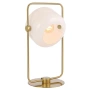 Table lamp Rocha E27 Antique Gold Opal