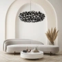 Pendant lamp Clizia Mama Non Mama S BK Handmade Italy