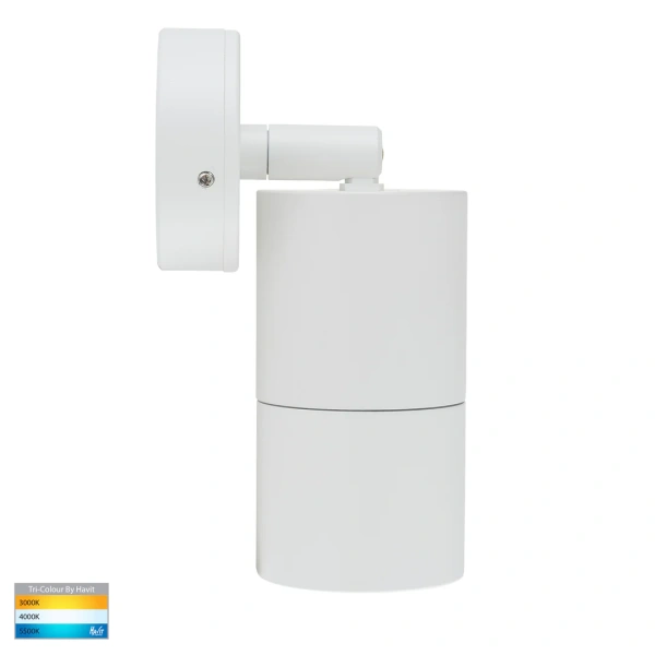 Wall light Tivah WHT 3CCT Single Adjustable HV1237GU10T IP65